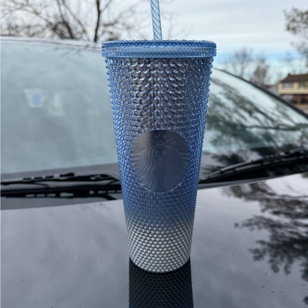 Starbucks Blue Gradient Studded Tumbler🩵💙 - Picture 3 of 4
